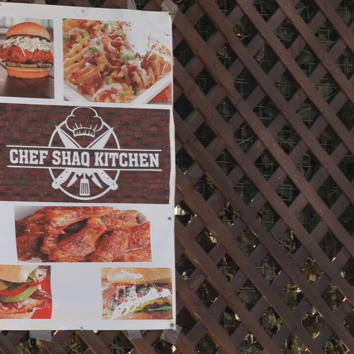 Ribbon cutting of Chef Shaq Kitchen